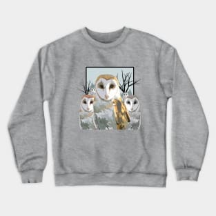 Barn Owl Pack Crewneck Sweatshirt